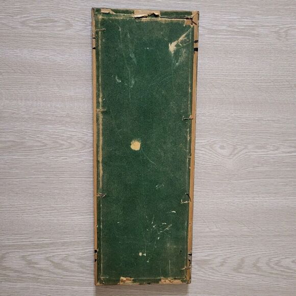 Vtg Japanese Geisha Girl Signed Framed Hand-painted Porcelain Tile- Enesco - MCM - Picture 4 of 10